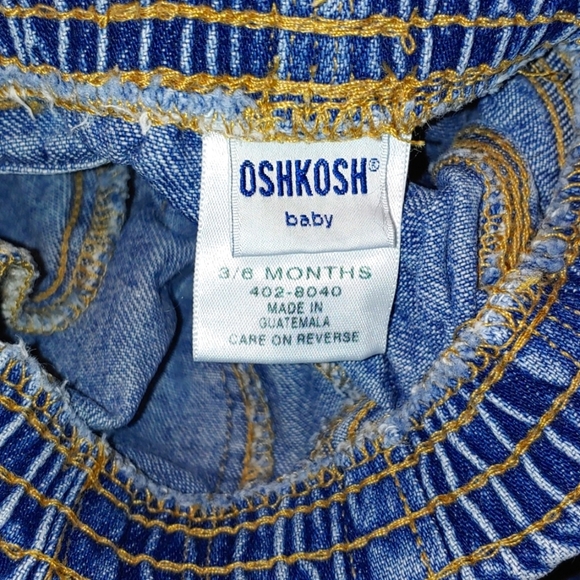 Baby Boy's 3-6mo Jeans and Shirt Outfit - Picture 4 of 7